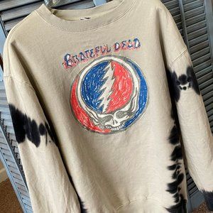 Sweet Grateful Dead Pullover Sweatshirt Size L Unisex